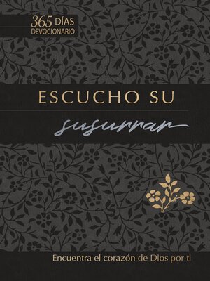 cover image of Escucho su susurrar